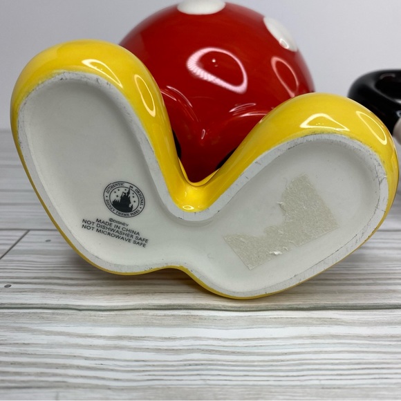 Disney Figural Mugs Mickey Minnie Mouse Coffee Cup Set - Picture 6 of 10